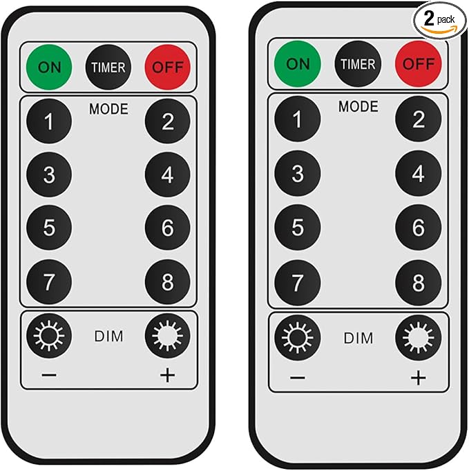 8 StringLight modes 13 remote control spare keys 2 pieces