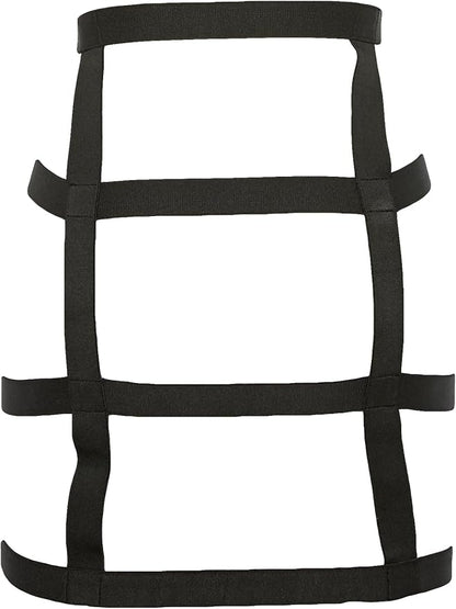 Daisy corsets womens Boxed Black Stretchy Cage Skirt Body Harness