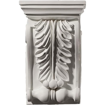 Ekena Millwork COR06X04X09CH 6 18-Inch W x 4 58-Inch D x 9 12-Inch H Chesterfield Corbel , White