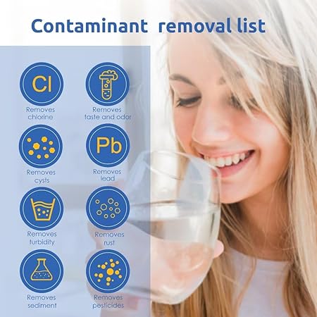 Replacement for EPTWFU01, ur Sur Ultra 2, EWF02, 012505454226, 4562222 Refrigerator Water Filter, Pack of 1 (Packaging May Vary)