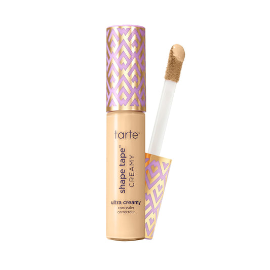 tarte shape tape creamy concealer Full Coverage Makeup with Built-In Eye Cream, 24HR Hydrating Natural Moisturizing Matte Finish for Redness & Fine Lines, Vegan & Cruelty-Free