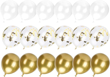 SYHAQYE Party Balloons Pack, Balloon Set Sequined Graduation Wedding Birthday Party Supplies Craft Decorations(A)