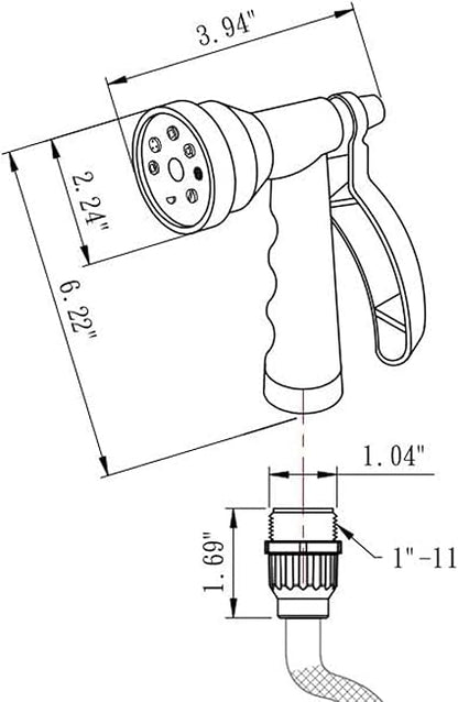RV Exterior Sprayer - White