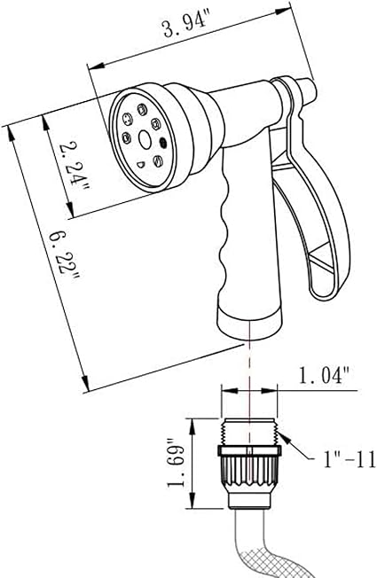 RV Exterior Sprayer - White