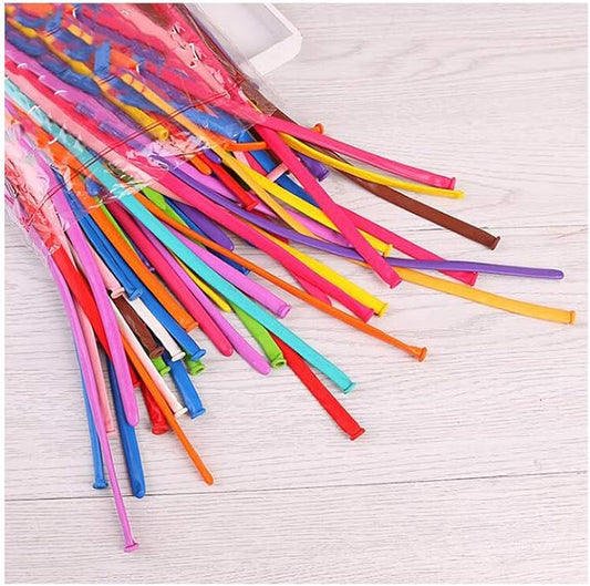 100pcs/50Pcs Long Balloon Weaving Balloon DIY Birthday Party Decoration Balloon Color Wedding Ceremony Decorations,50pcs 16cm