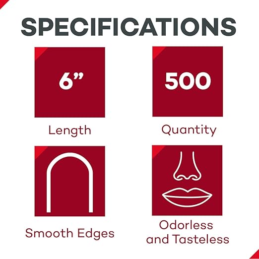 Dealmed 6 Senior Tongue Depressors  500 Non-Sterile Wood Tongue Depressor Sticks for Crafts, Medical Practice, Emergency First Aid Kits, 500Box (Pack of 1)