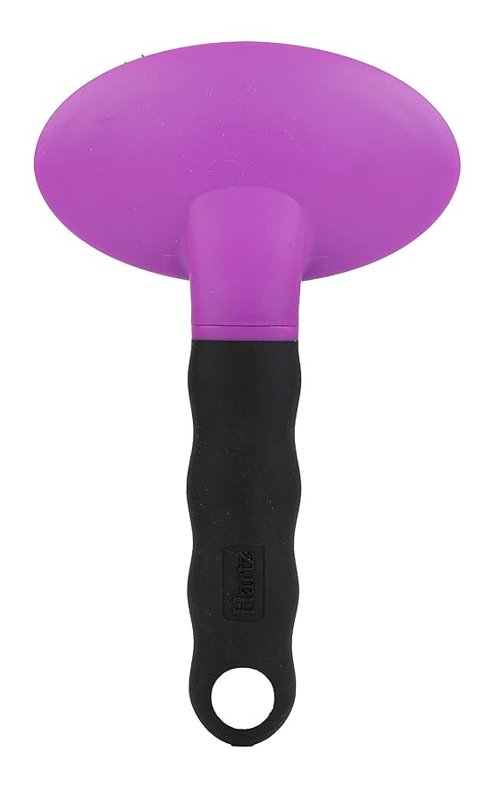 Hartz Groomer's Best Deshedding Slicker Dog Brush, BlackViolet, Dogs