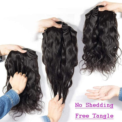 10A Body Wave 1 Bundle Brazilian Virgin Human Hair Bundles 100% Unprocessed Virgin Hair Single Bundles Body Wave Weave(18 inch)