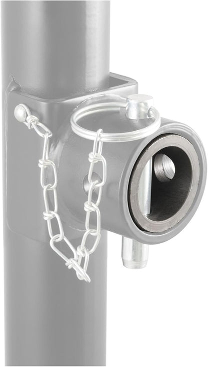CURT 28932 Replacement Swivel Jack Male Pipe Mount, 58-Inch Pin Hole