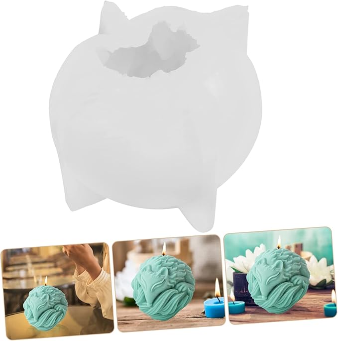 Silicone Candle Mold Practical Flexible Mold for Making Aroma Candles Reusable and Easy to for Beginners and Crafting Projects