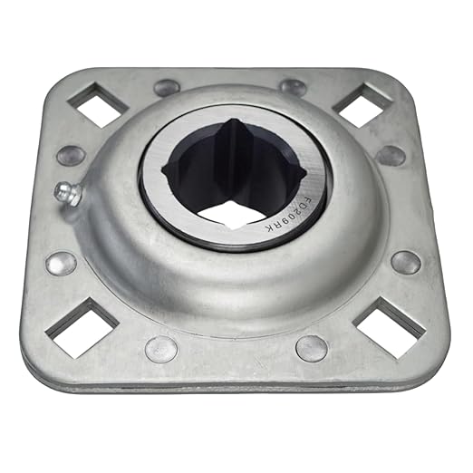 FD209RK Flange Disc BRG Unit (1-14" Square Bore) Replacement for PMFD209RK, FD209-1.14SQ, DHU1-14S-209, 822-209C, 84151226, 311007, DHU114S209