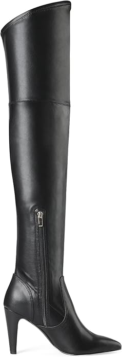 DREAM PAIRS Women's Thigh High Boots Over The Knee Heels Long Sexy Pointed Toe Boots