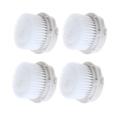 Facial Cleansing Brush Head Replacement, Facial Cleansing Brush Head, Exfoliator Facial Brush Heads, for Acne Prone, Clogged and Enlarged Pores Sensitive Skins (Luxe Cashmere4Pack)