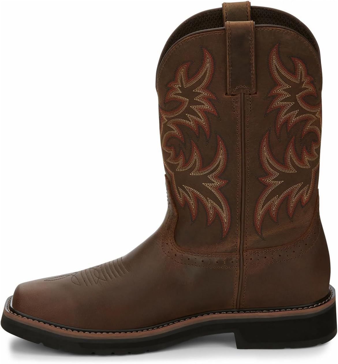 Work Boot for Men - Durable Construction, Slip-Resistant Sole, Comfortable Fit