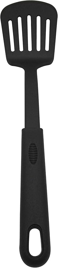 Hudson  Lane Slotted Nylon SpatulaTurner, Black