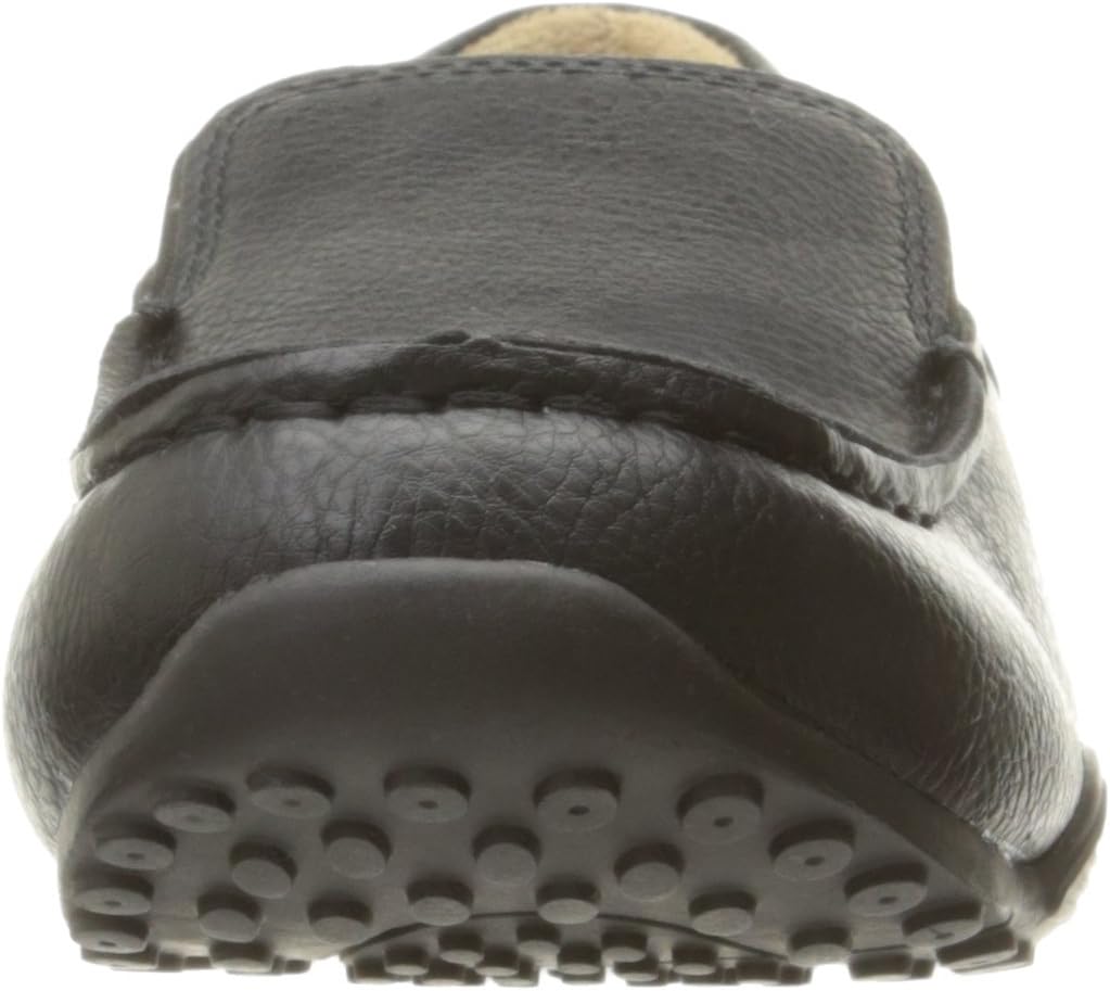 Stylish slip-on dress shoes with sporty design, waterproof, and cushioned footbed for all-day comfort.
