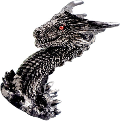 PRETYZOOM Dragon Centerpiece Resin Resin Sculpture Crystal Ball Display Stand Home Office Decor