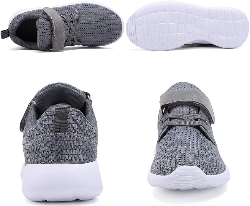 These athletic sneakers for kids are incredibly comfortable and durable, with a shock-absorbing sole and non-slip features to keep little feet safe.