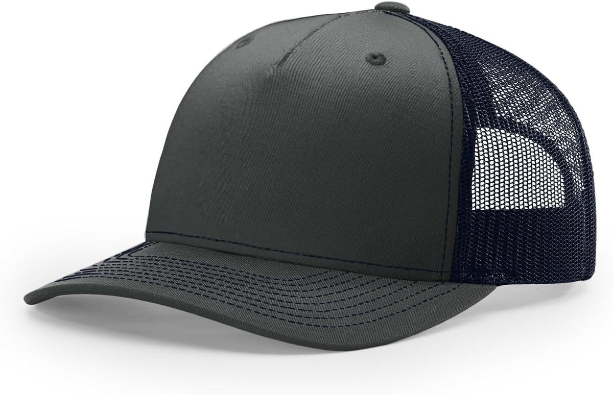 Richardson 112FP Five Panel Series Trucker Hats – Classic, Contrast Stitch, and Rope Snapback Styles ( Pack of 12 )