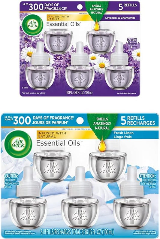 Air Wick Scented Oils 05 Lavender  Air Wick Scented Oils 05 Linen