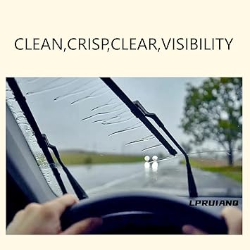 OEM Quality 26 "+ 18" Quality all-weather durable stable quiet wiper blades + Suitable for all weather (2 blades)