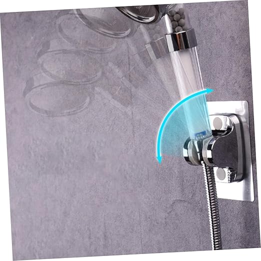 Artibetter Shower Head Rack Shower Head Bracket Shower Head Holder Adhesive Shower Nozzle Base Shower Head Mount