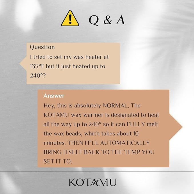 KOTAMU Pink Women & Men Hot Wax Warmer Pot for Face, Eyebrow, Body, Brazilian, Bikini, Sensitive Skin Waxing Machine for Home Salon