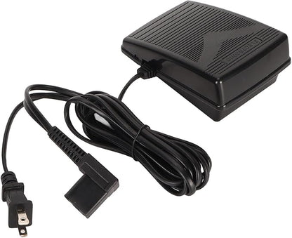 Foot Control Pedal with Power Cord Replacement Foot Pedal Sewing Machine Parts for Singer 248 250 251 252 257 8019 974 2517 2530 2543 2950 3001 3002 (110V US Plug)