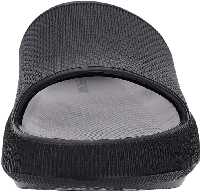 Thick, supportive soles provide ultimate comfort and relief. Cushioned EVA material perfect for indoor wear, alleviates foot pain.