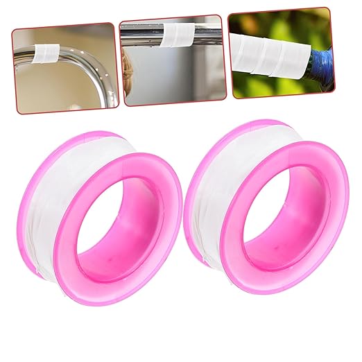 2rolls Heavy Duty Adhesive Hose Seal Tape for Outdoor Leak Repair Irrigation Joints and Pipe Sealing Ensures Connections