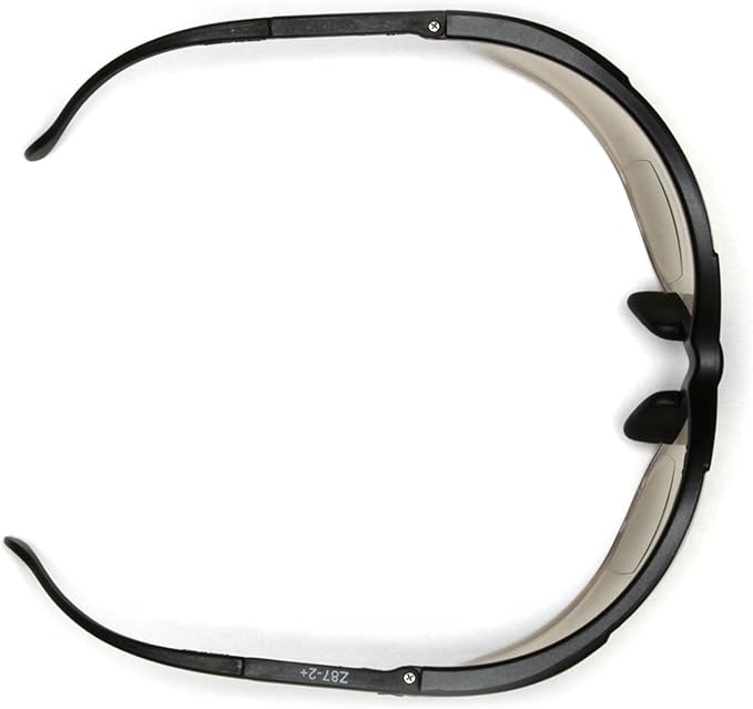 Pyramex Venture II Bifocal Readers Safety Glasses Protective Eyewear, 2.5 Diopters, Amber