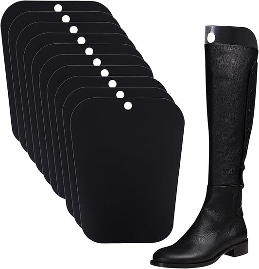 Ruisita 10 Pieces (5 Pairs) Boot Shaper Form Inserts Boots Tall Support for Women and MenA