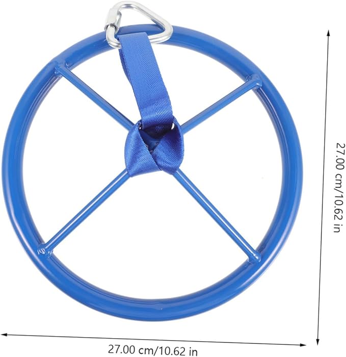 Outdoor Children Fitness Equipment Arm Strength Training Disc Hanging Climbing Training Ninja Wheel 1pcs