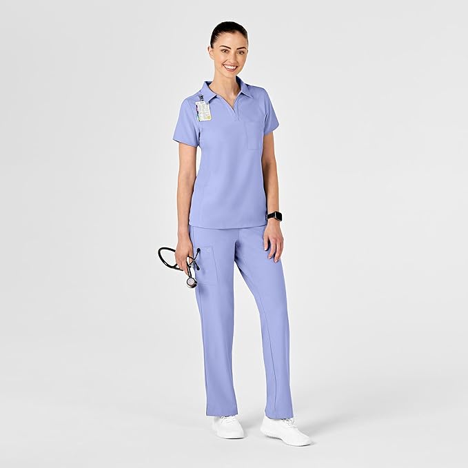 WonderWink Women's Collar Top