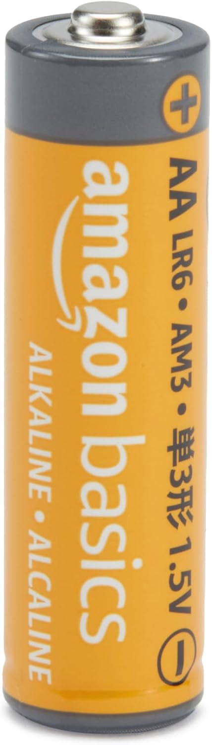 Basics AA Alkaline High-Performance Batteries, 20 Pack