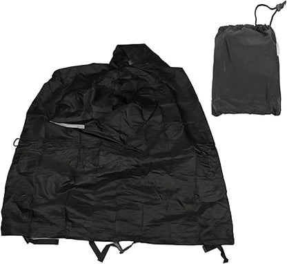 OUTDOOR PIZZA OVEN COVER HEAVY DUTY RAIN PROOF FOLDABLE OVEN COVER BLACK For All Seasons