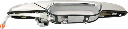 80547 Rear Chrome Exterior Door Handle Right Passenger Side for Chevrolet Avalanche Silverado Suburban Tahoe GMC Sierra Yukon Escalade 2007-2013, 15915620 22738726 GM1521130