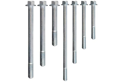 Bolt 6pc KIT ONLY Truck Alternator Bracket Hardware Compatible with 12626078 L83 L86 GM Heavy Duty, High Strength, Zinc Coated, Grade 10.9 Steel 551954, Only 13mm thickness