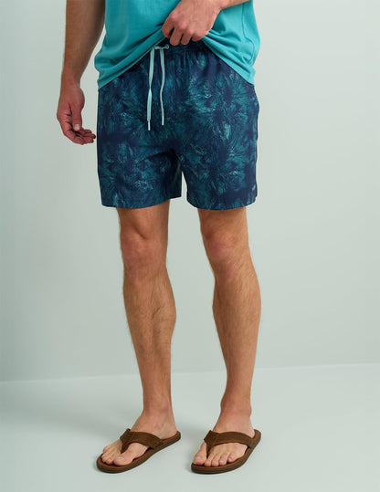 HUK Mens Pursuit Volley Pattern Short, Quick-Dry Shorts for Men