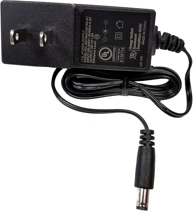 Original New Leader Power Supply, AC Input: 100-240V~50/60hz 0.5A, DC Output: 12V, 1.5A, RoHS Compliant