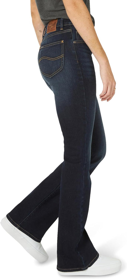 Lee Womens Midrise Bootcut JeanJeans.
