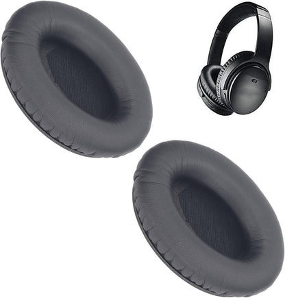 Ear Buds, Suitable Size, Easy Installation, Replacement Earbuds, Comfortable, Black, for QC35