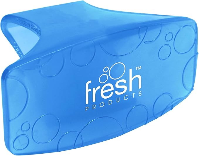 Fresh Products Eco Bowl Clip Air Freshener, Cotton Blossom, Blue, 12 Pack