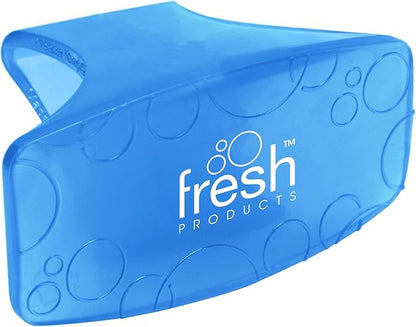 Fresh Products Eco Bowl Clip Air Freshener, Cotton Blossom, Blue, 12 Pack
