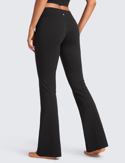 CRZ YOGA Butterluxe Low Rise Flare Leggings 32" - Bootcut Buttery Soft Lounge Casual Womens Yoga Pants