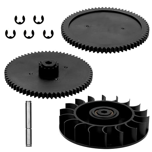 9-100-1132 Drive Train Gear Kit for Zodiac Polaris 360, 380, Vac-Sweep 360  380 Pool Cleaner, Pool Cleaner Drive Gear Rebuild Replacement Parts with Turbine Bearing