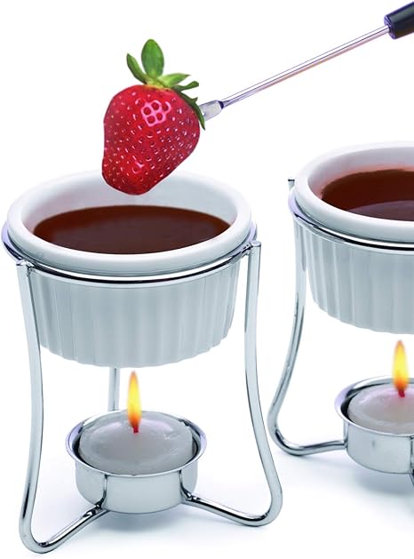 Prepworks by Progressive Ceramic Butter Warmer Fondue Set