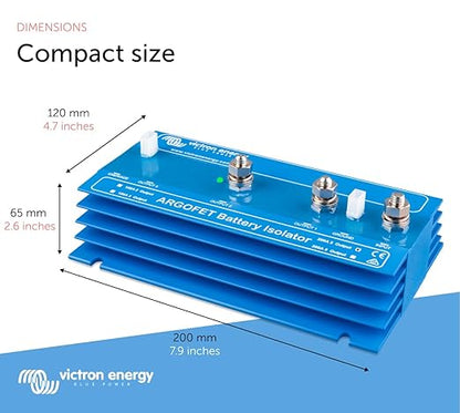 Victron Energy Argofet Battery Isolators 200-2AC (2 Batteries 200 amp)