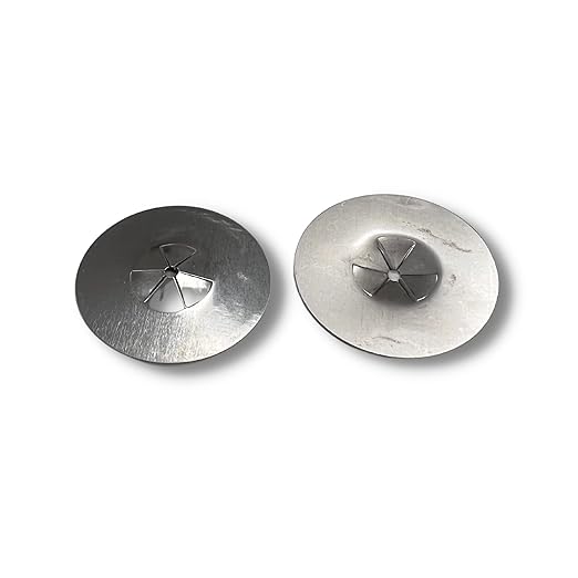 12 Ga. 112" Dia. (R150) Stainless Steel - Round Self-Locking Washer (200)