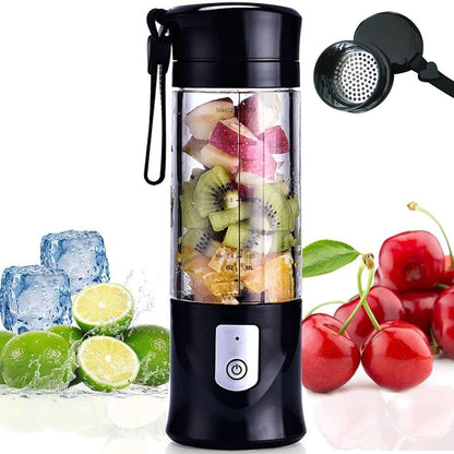 Mini Portable Blender For Shakes and Smoothies,Personal Size Juice Mixing?Leakproof-Lid, Compact, USB-C Rechargeable, Crodless, Convenient for Kitchen, Home, Travel